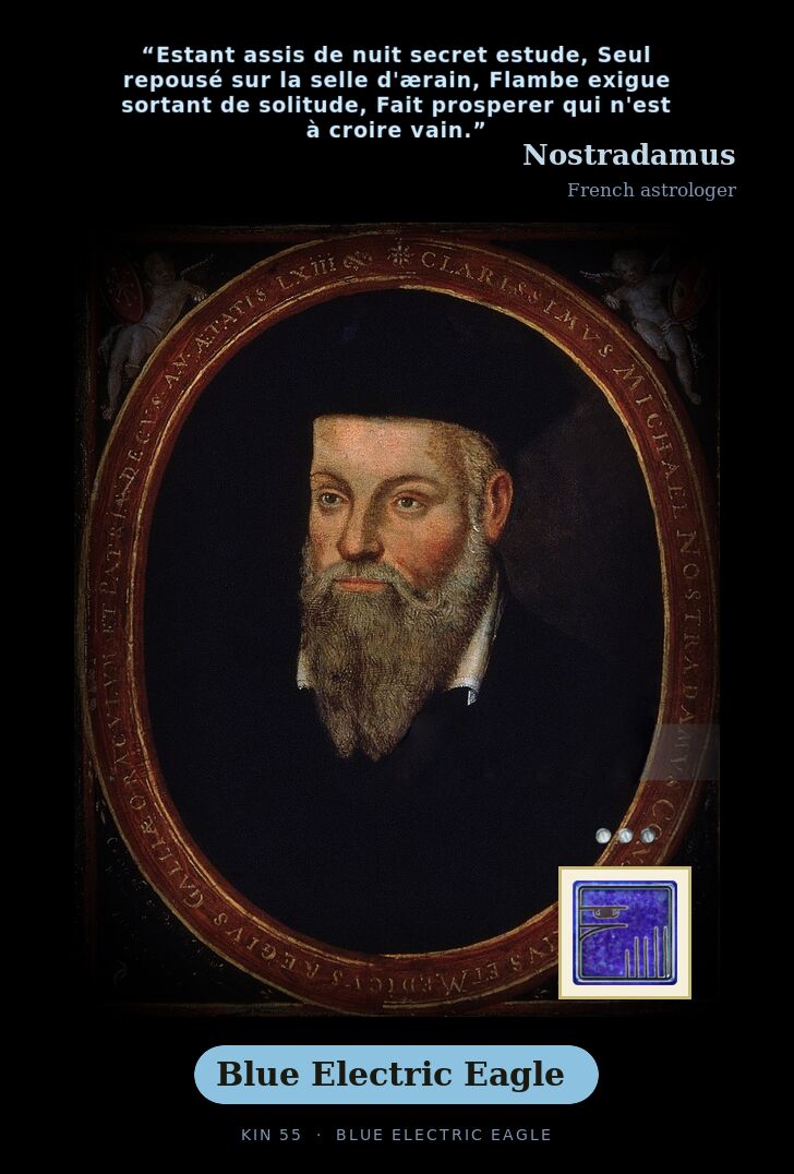 Nostradamus · Blue Electric Eagle