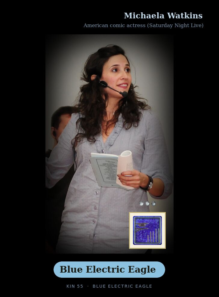 Michaela Watkins · Blue Electric Eagle