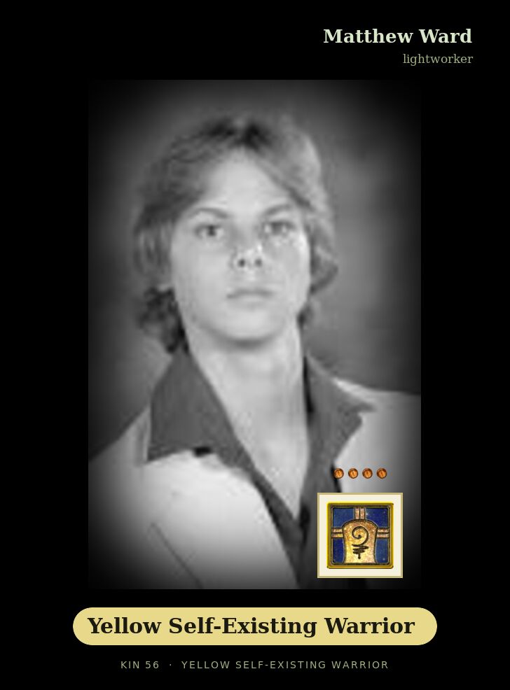Matthew Ward · Yellow Self-Existing Warrior