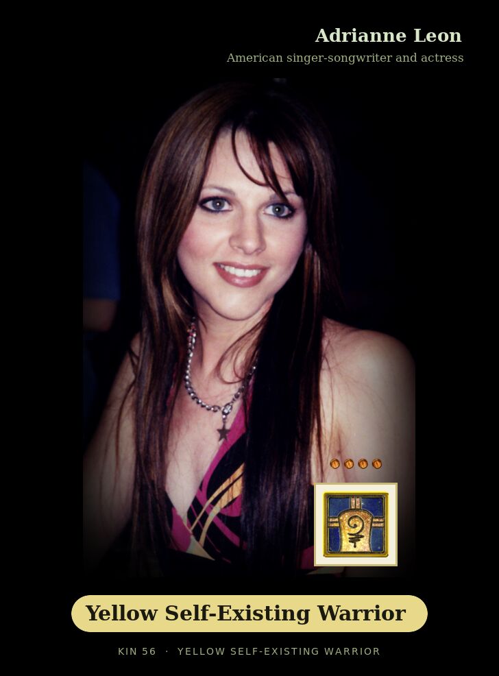 Adrianne Leon · Yellow Self-Existing Warrior