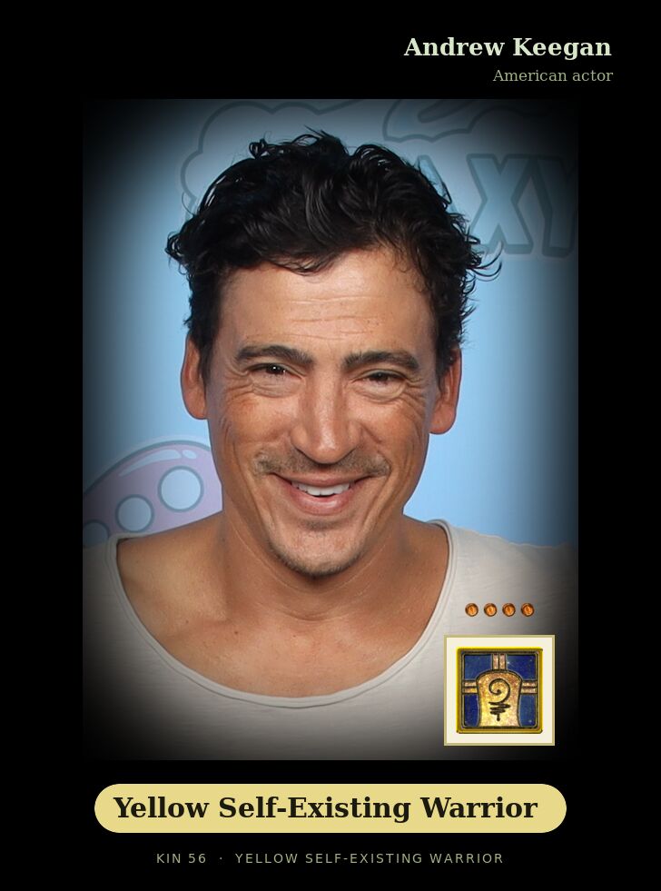 Andrew Keegan · Yellow Self-Existing Warrior