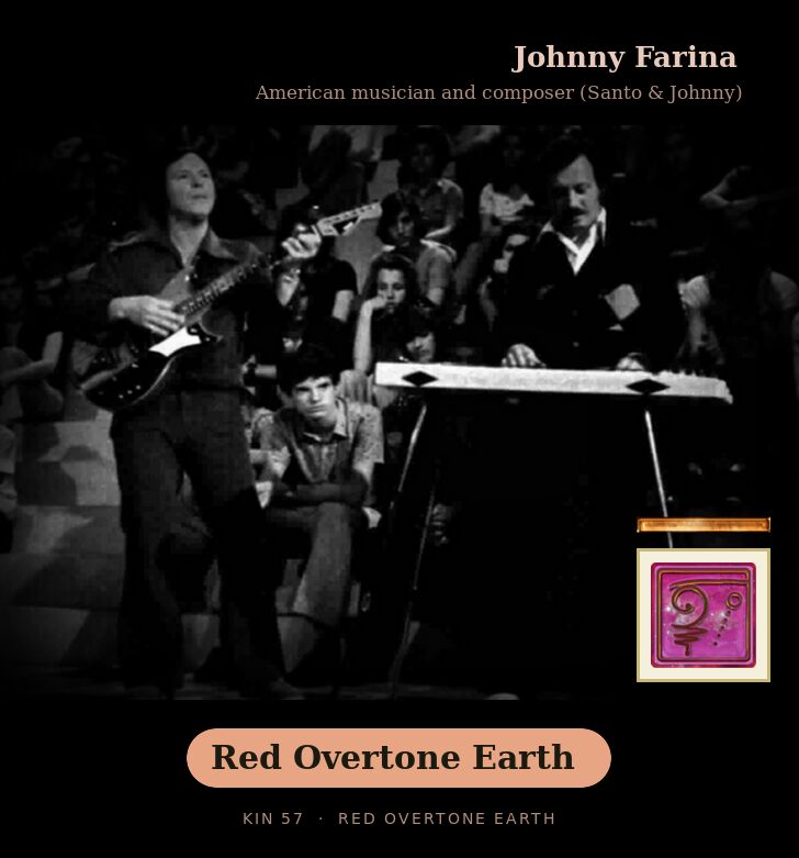 Johnny Farina · Red Overtone Earth