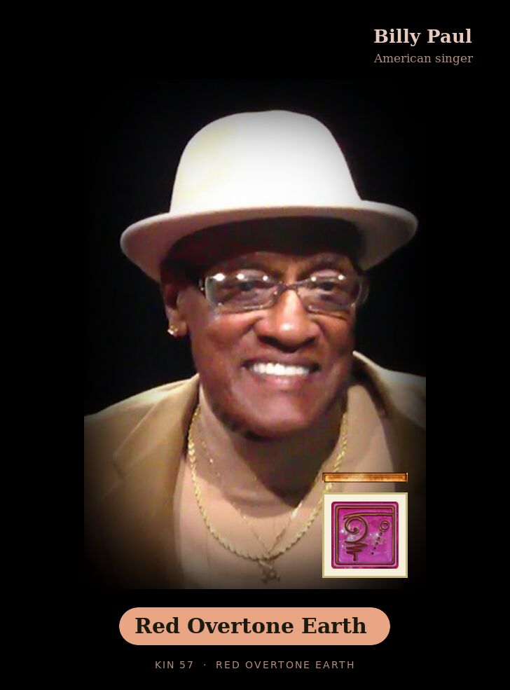 Billy Paul · Red Overtone Earth