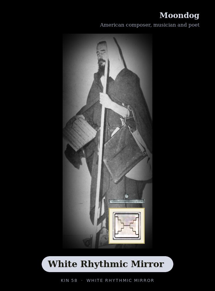 Moondog · White Rhythmic Mirror