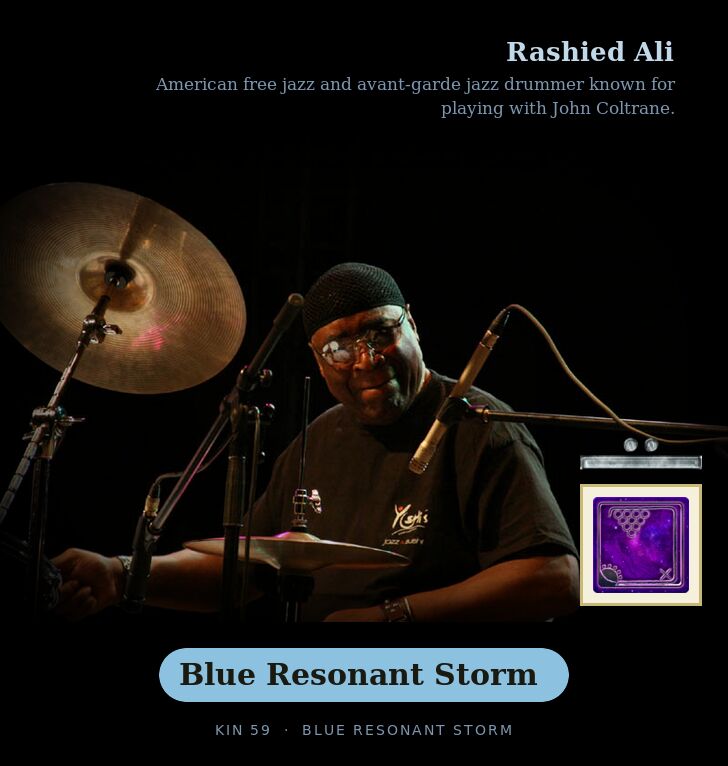 Rashied Ali · Blue Resonant Storm