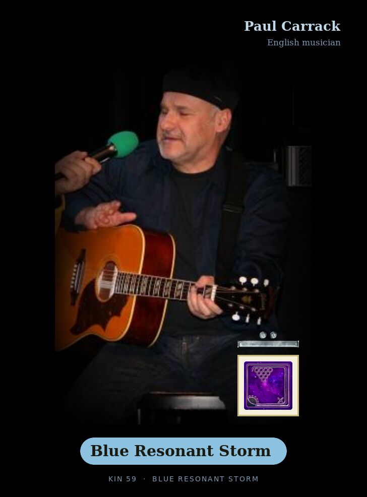 Paul Carrack · Blue Resonant Storm