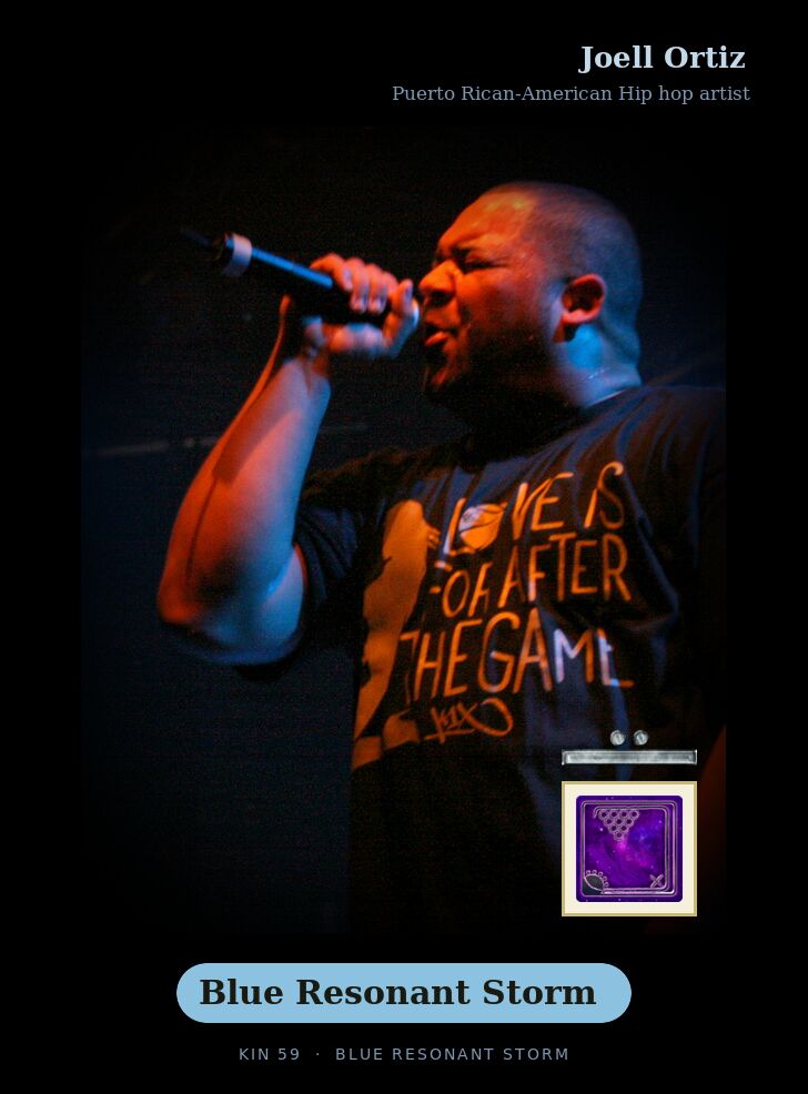 Joell Ortiz · Blue Resonant Storm