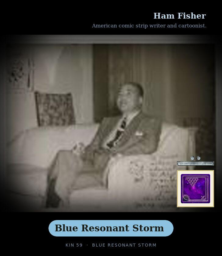 Ham Fisher · Blue Resonant Storm