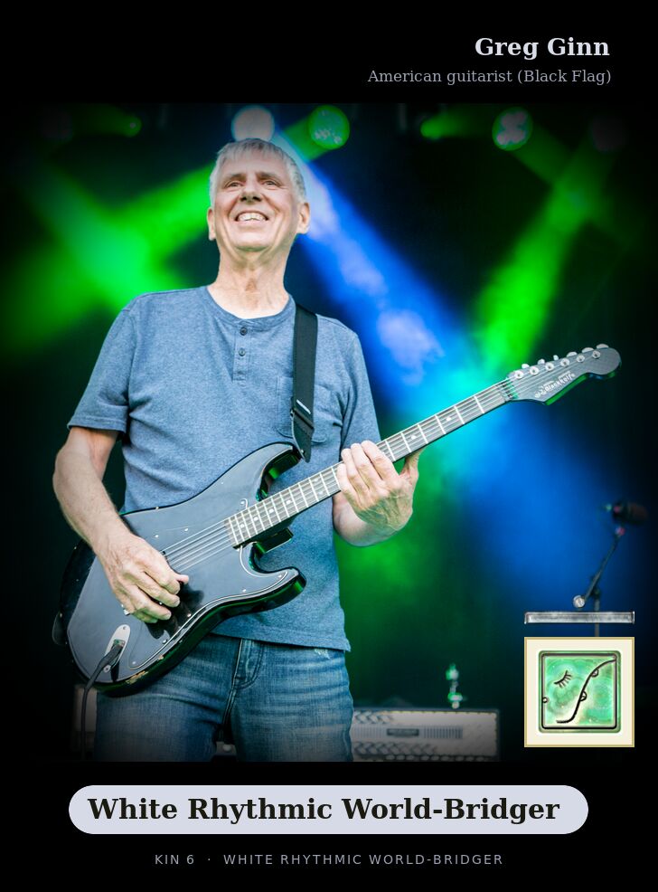 Greg Ginn · White Rhythmic World-Bridger