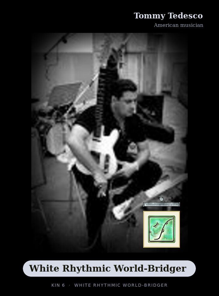 Tommy Tedesco · White Rhythmic World-Bridger