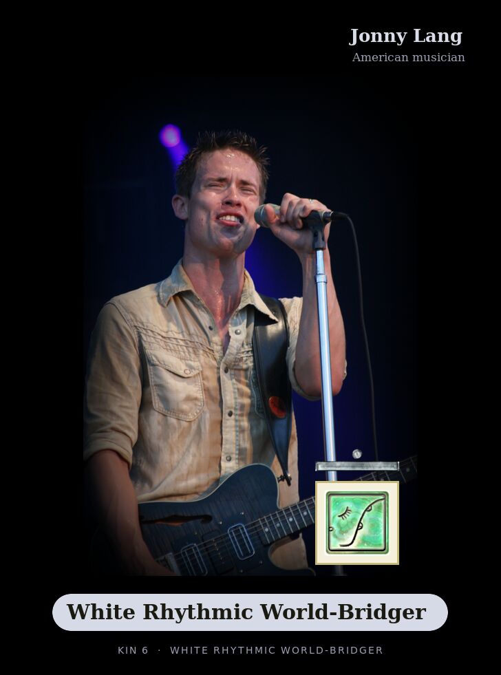 Jonny Lang · White Rhythmic World-Bridger