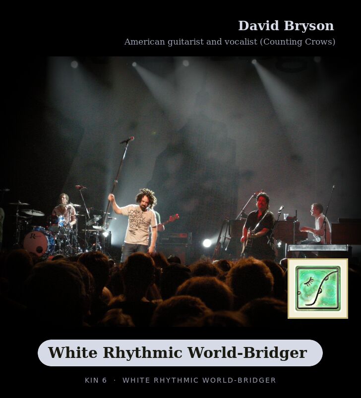 David Bryson · White Rhythmic World-Bridger