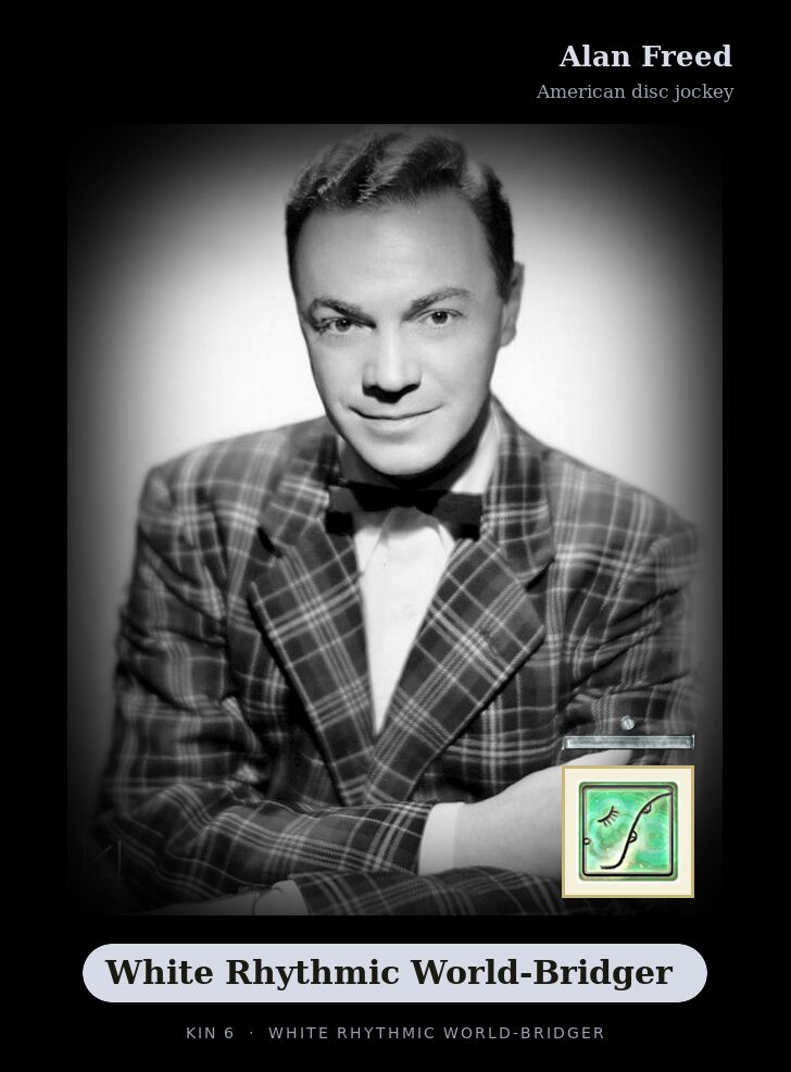 Alan Freed · White Rhythmic World-Bridger