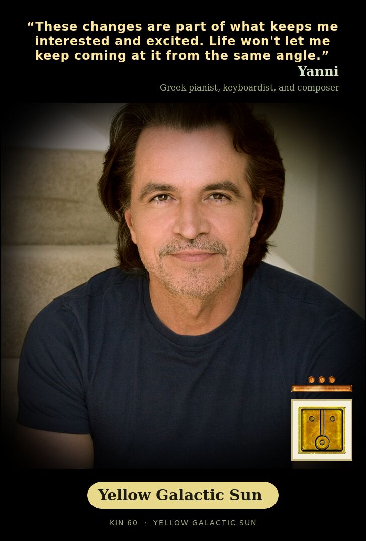 Yanni · Yellow Galactic Sun