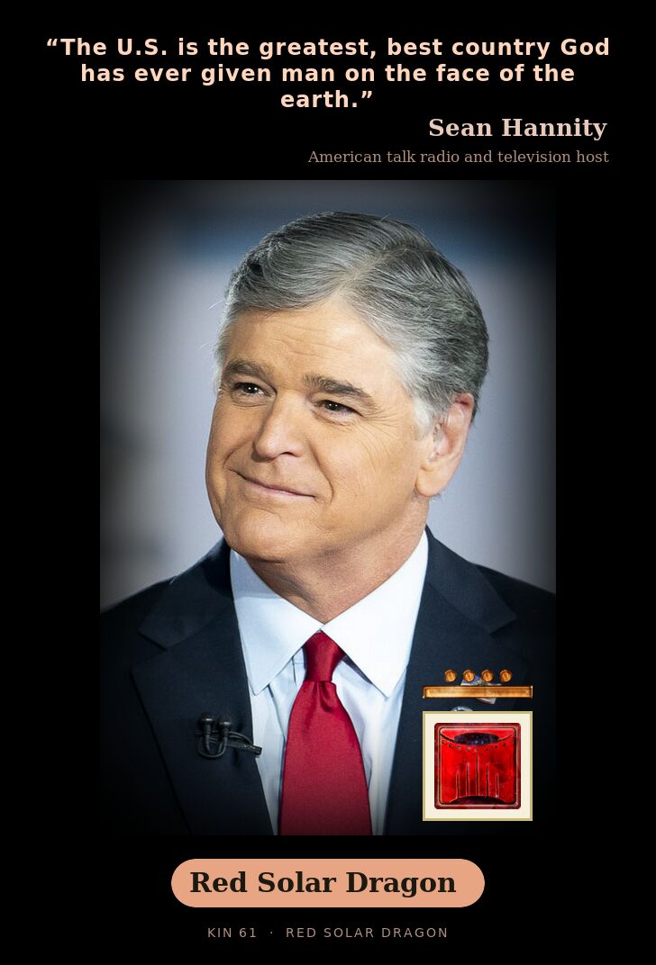 Sean Hannity · Red Solar Dragon