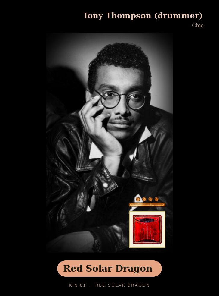 Tony Thompson (drummer) · Red Solar Dragon