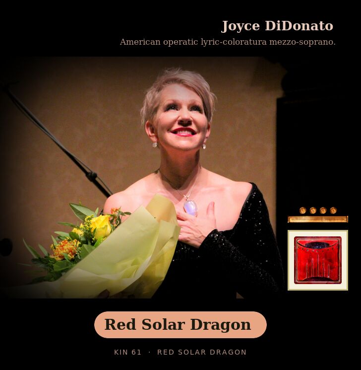 Joyce DiDonato · Red Solar Dragon