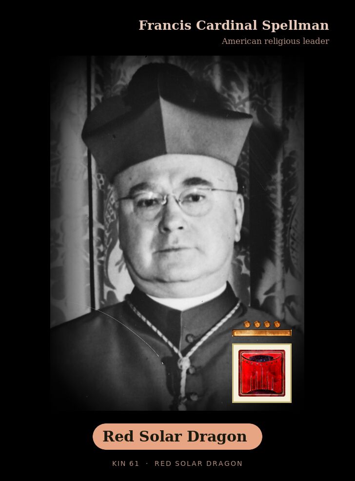 Francis Cardinal Spellman · Red Solar Dragon