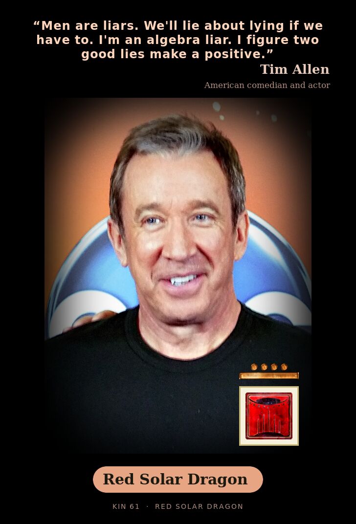 Tim Allen · Red Solar Dragon