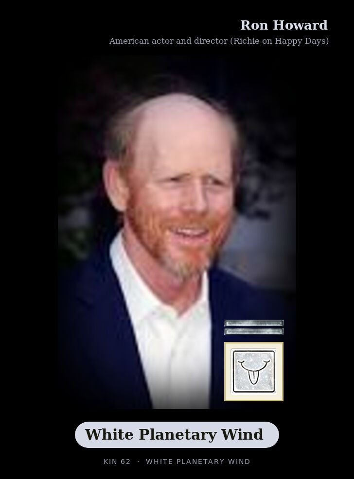 Ron Howard · White Planetary Wind