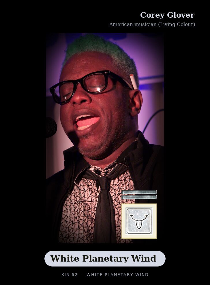 Corey Glover · White Planetary Wind