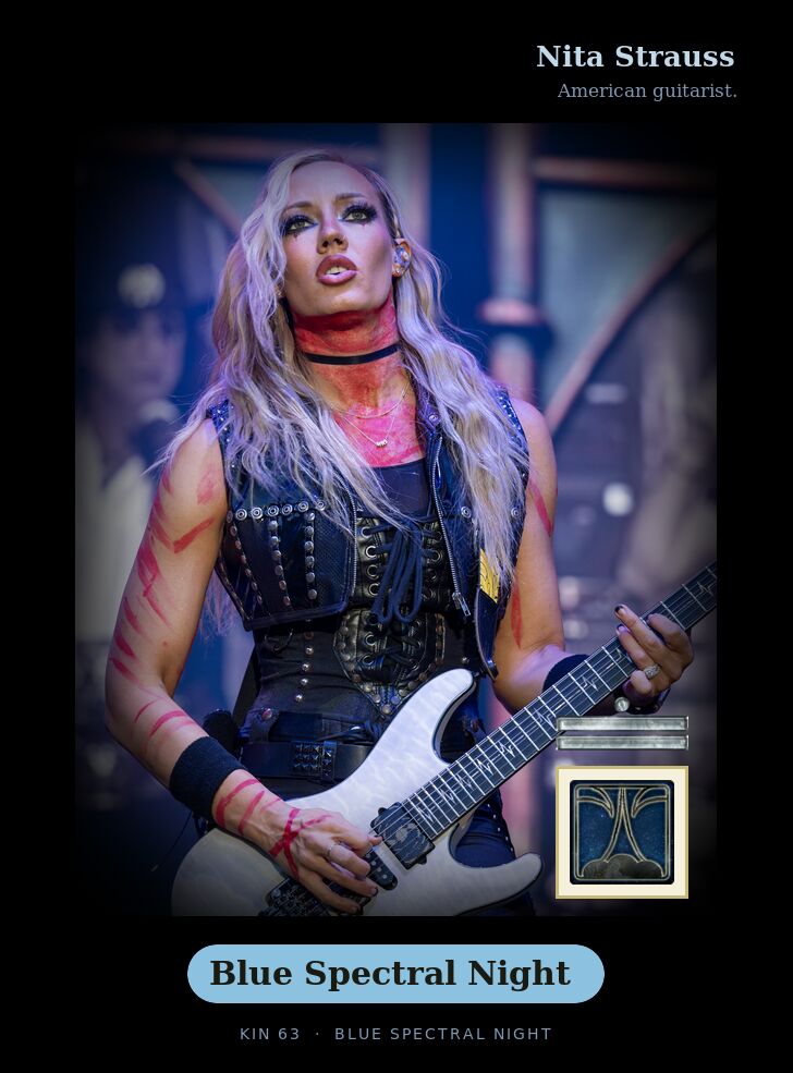 Nita Strauss · Blue Spectral Night