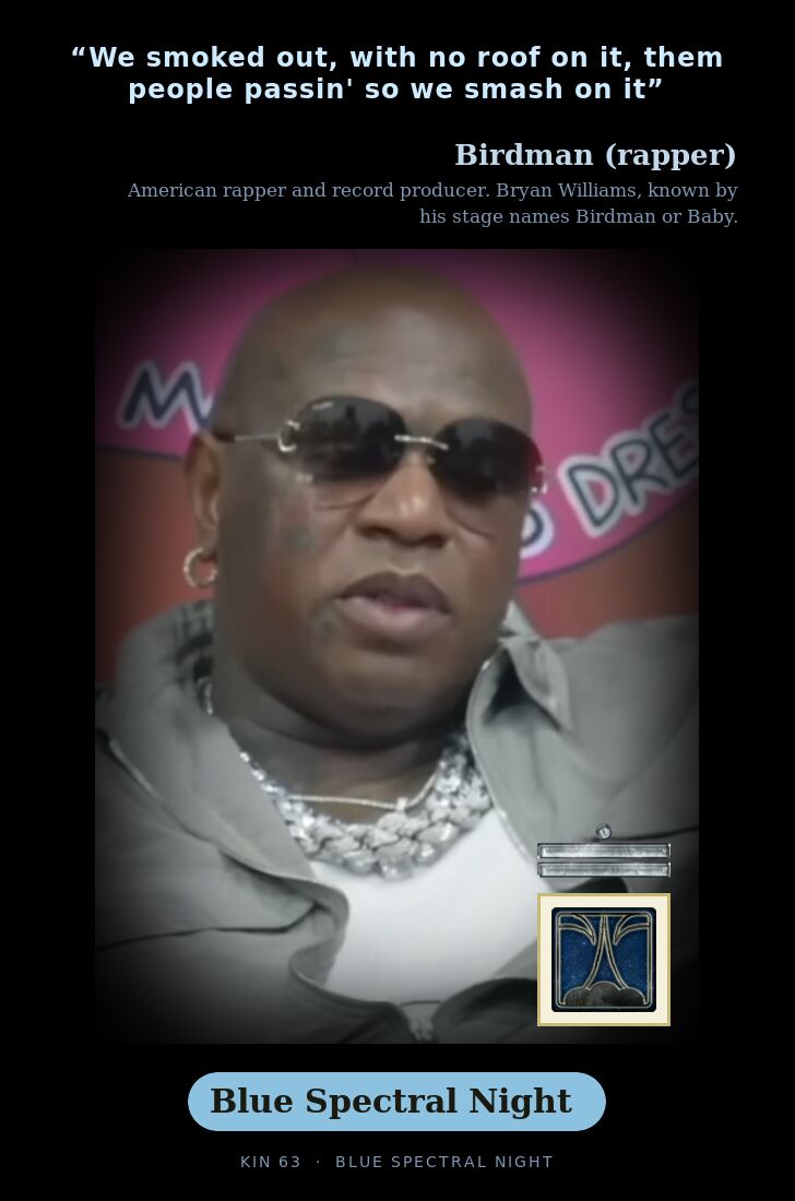 Birdman (rapper) · Blue Spectral Night