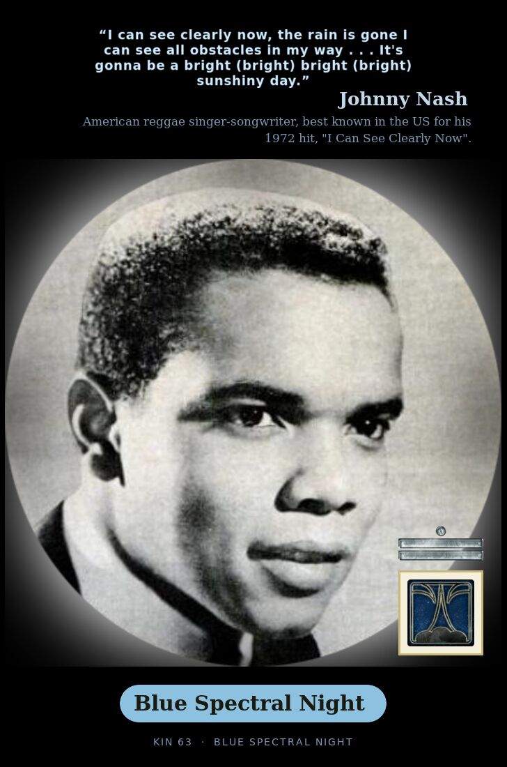 Johnny Nash · Blue Spectral Night