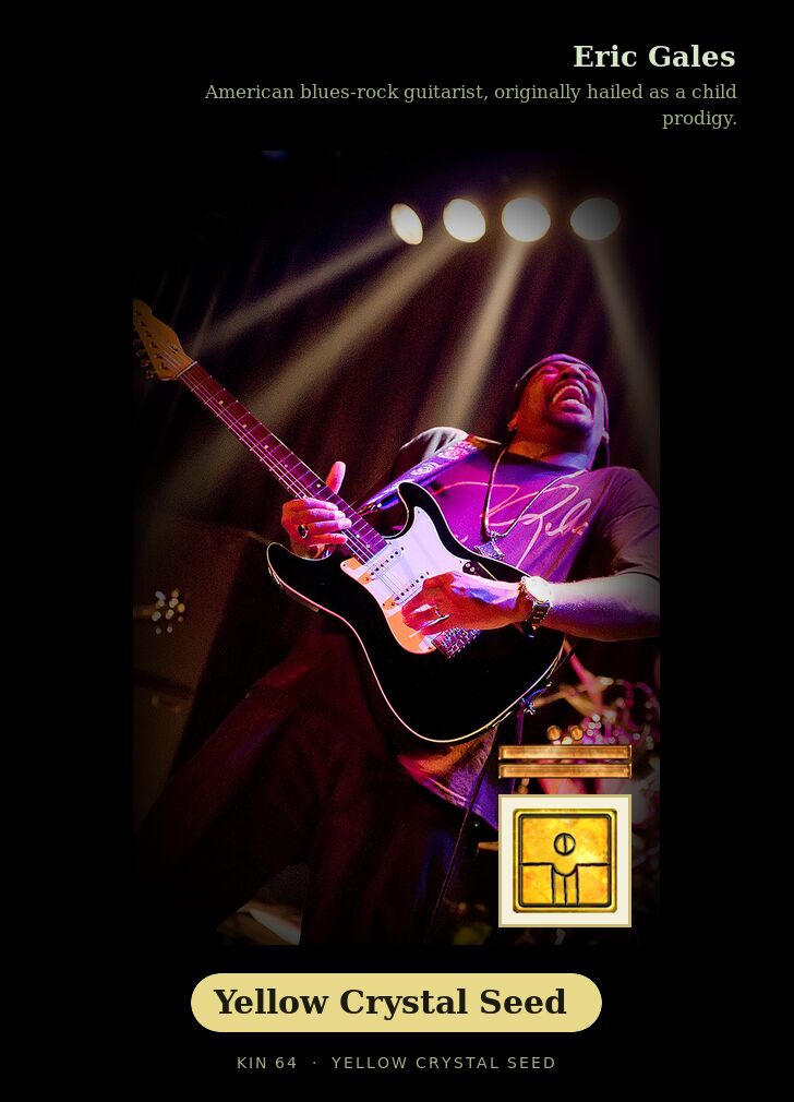 Eric Gales · Yellow Crystal Seed
