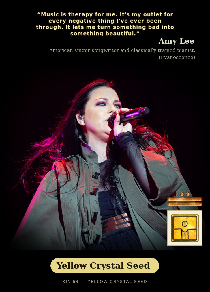 Amy Lee · Yellow Crystal Seed