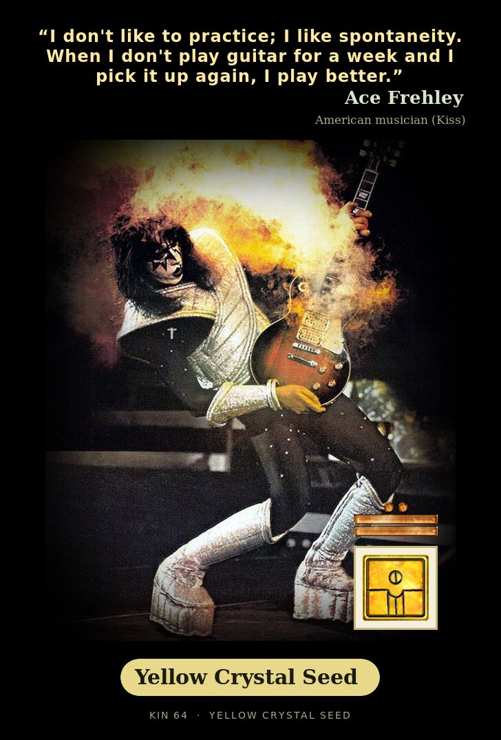 Ace Frehley · Yellow Crystal Seed