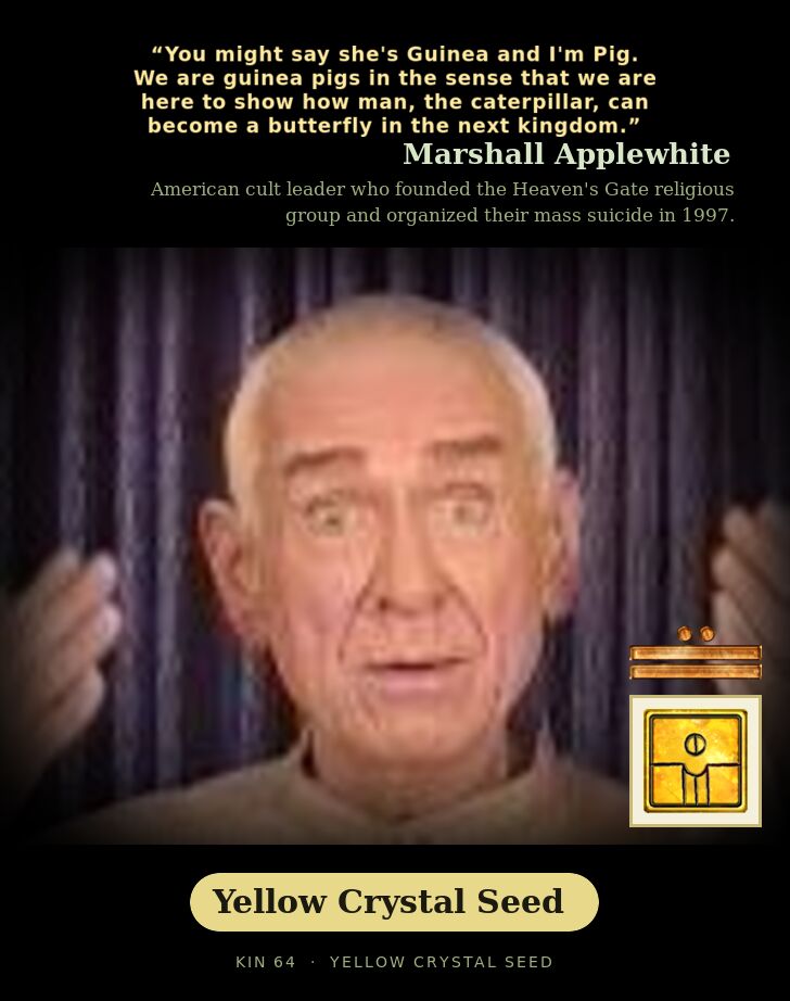 Marshall Applewhite · Yellow Crystal Seed