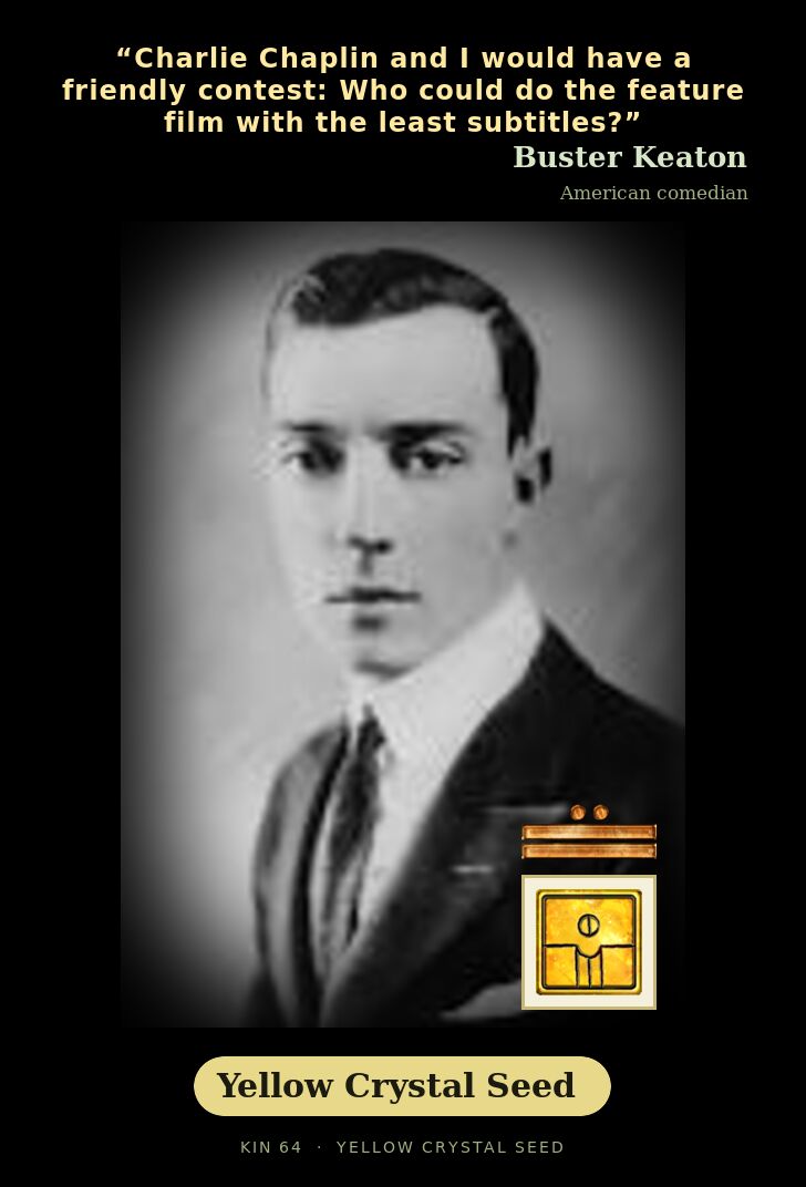 Buster Keaton · Yellow Crystal Seed