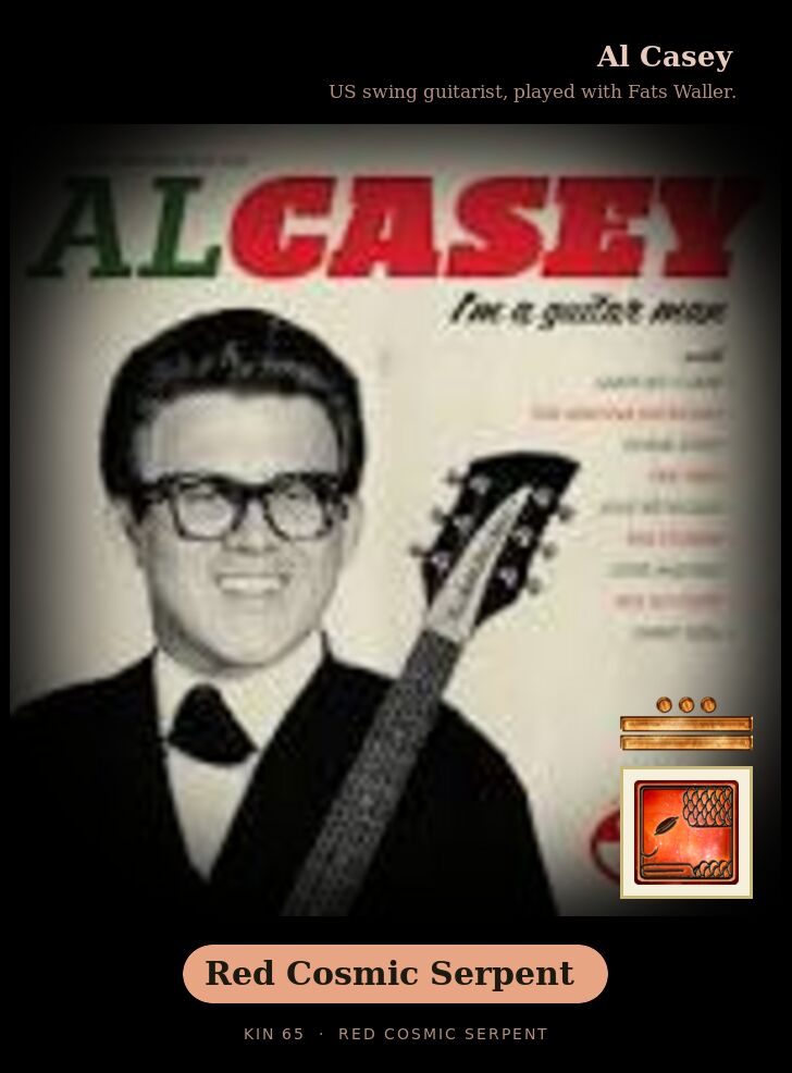 Al Casey · Red Cosmic Serpent