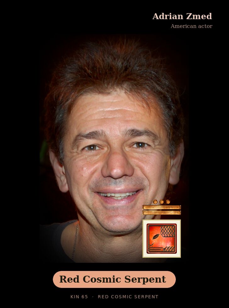 Adrian Zmed · Red Cosmic Serpent