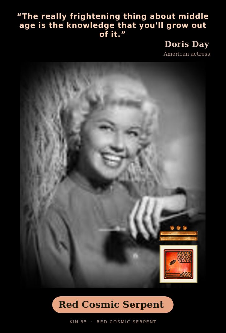 Doris Day · Red Cosmic Serpent