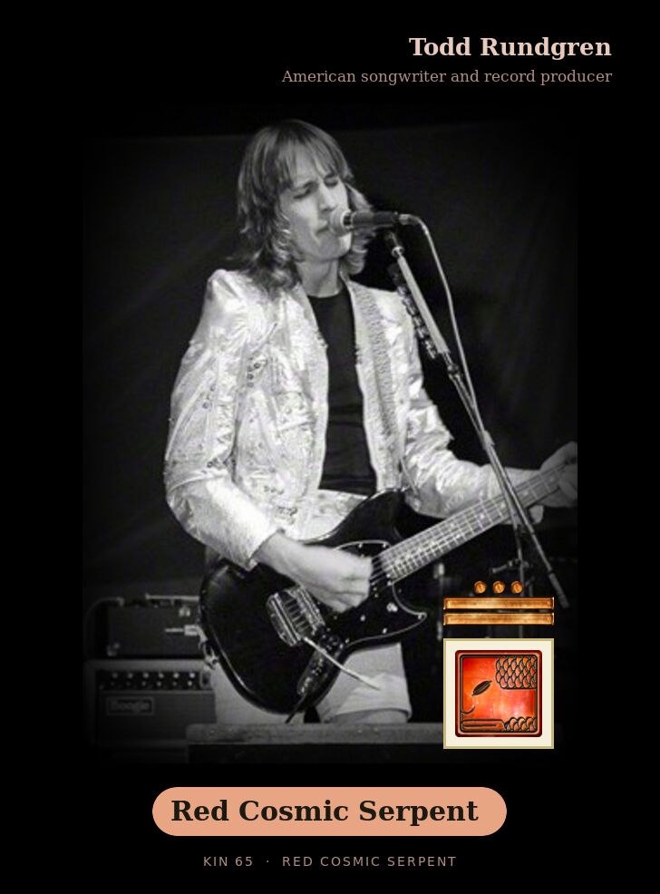 Todd Rundgren · Red Cosmic Serpent