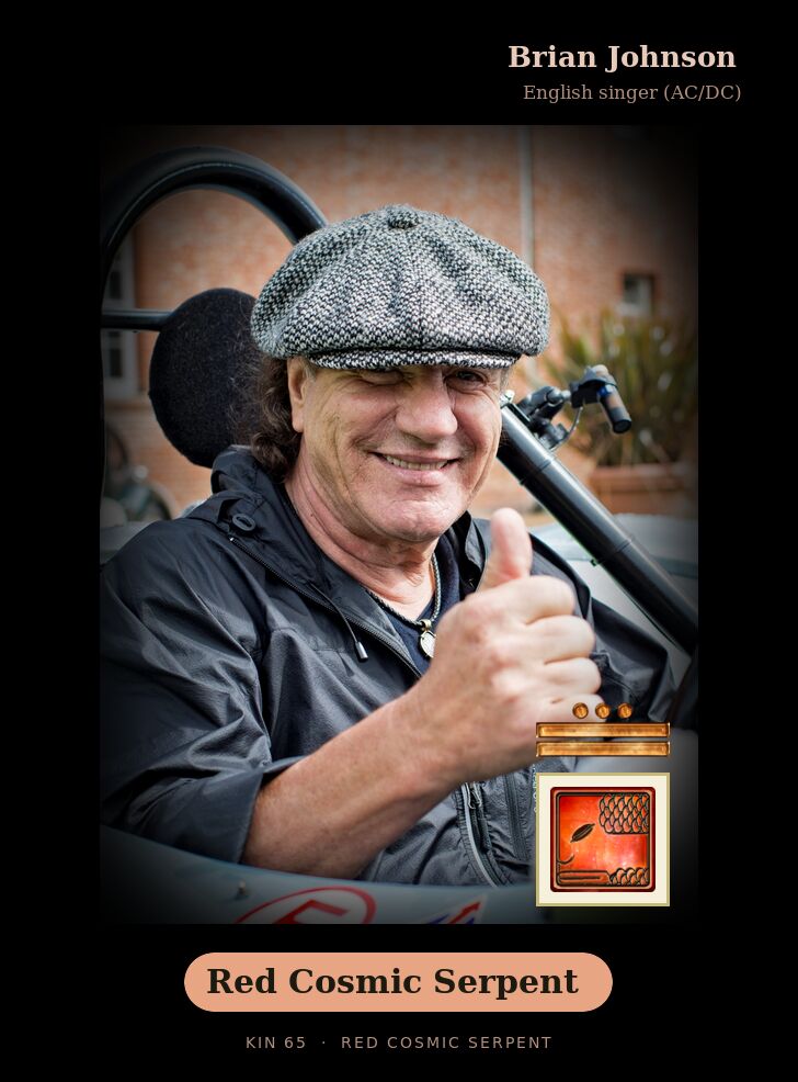 Brian Johnson · Red Cosmic Serpent