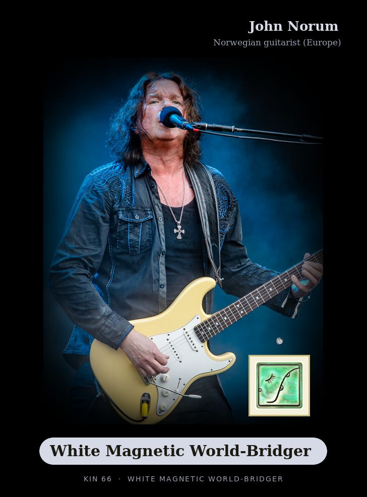 John Norum · White Magnetic World-Bridger