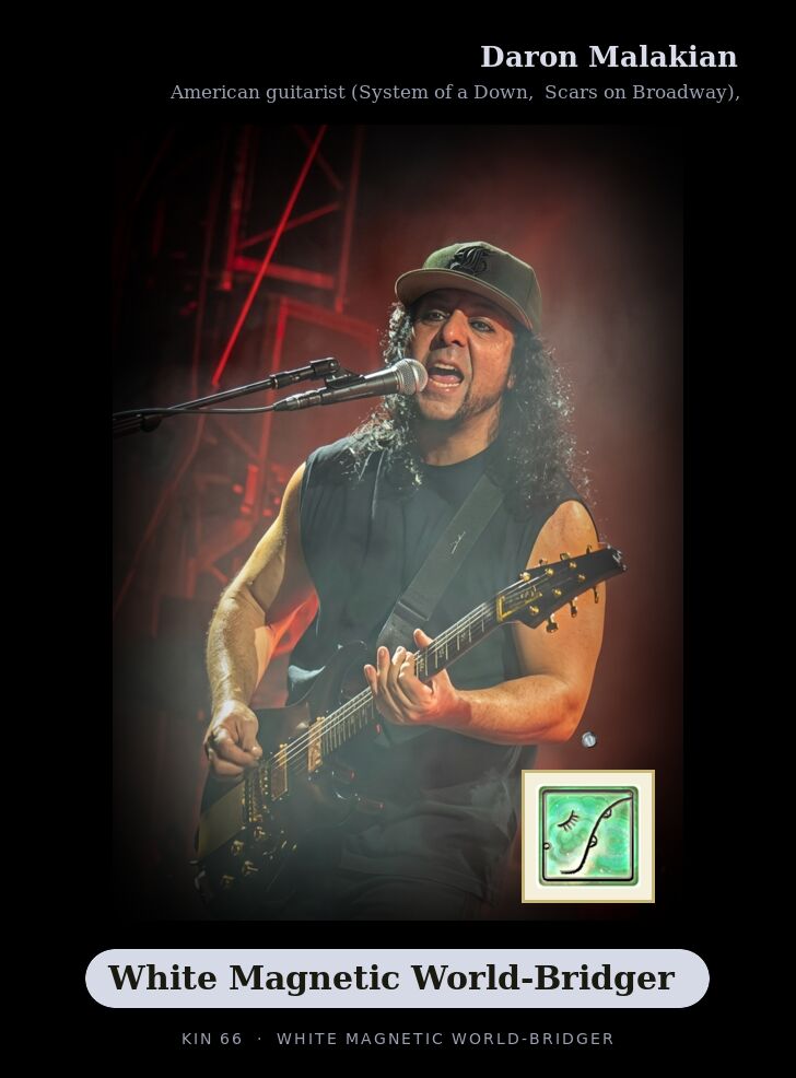 Daron Malakian · White Magnetic World-Bridger