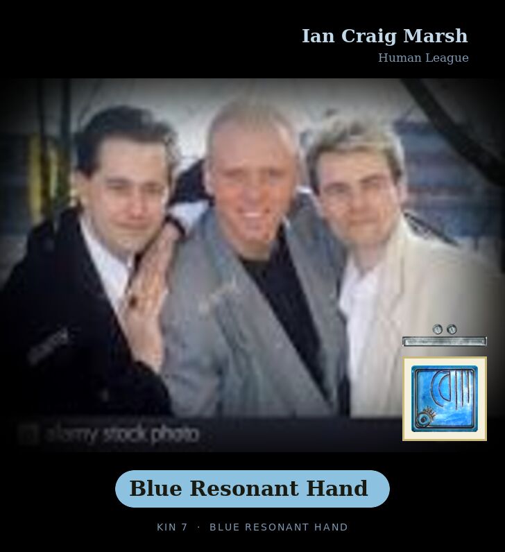 Ian Craig Marsh · Blue Resonant Hand