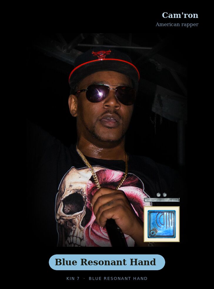 Cam'ron · Blue Resonant Hand