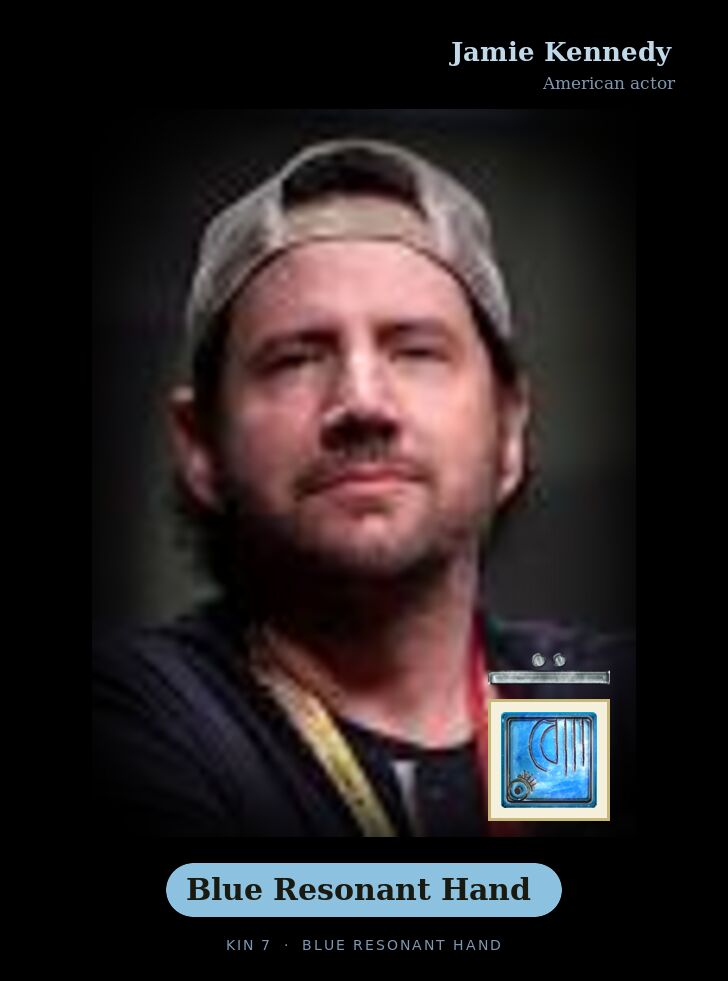 Jamie Kennedy · Blue Resonant Hand