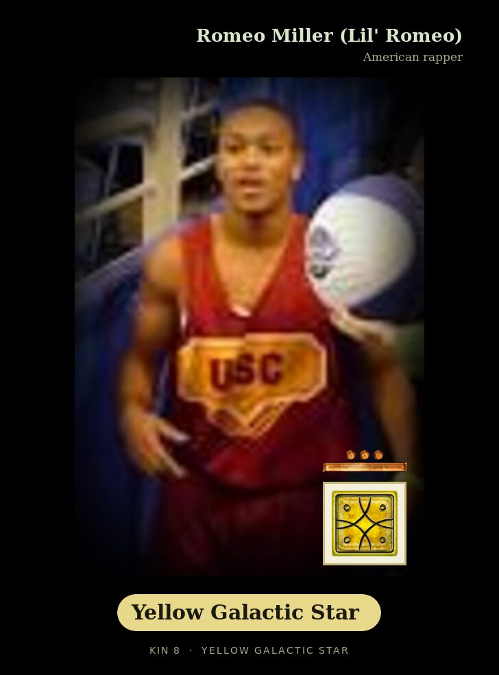 Romeo Miller (Lil' Romeo) · Yellow Galactic Star