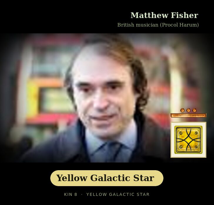 Matthew Fisher · Yellow Galactic Star