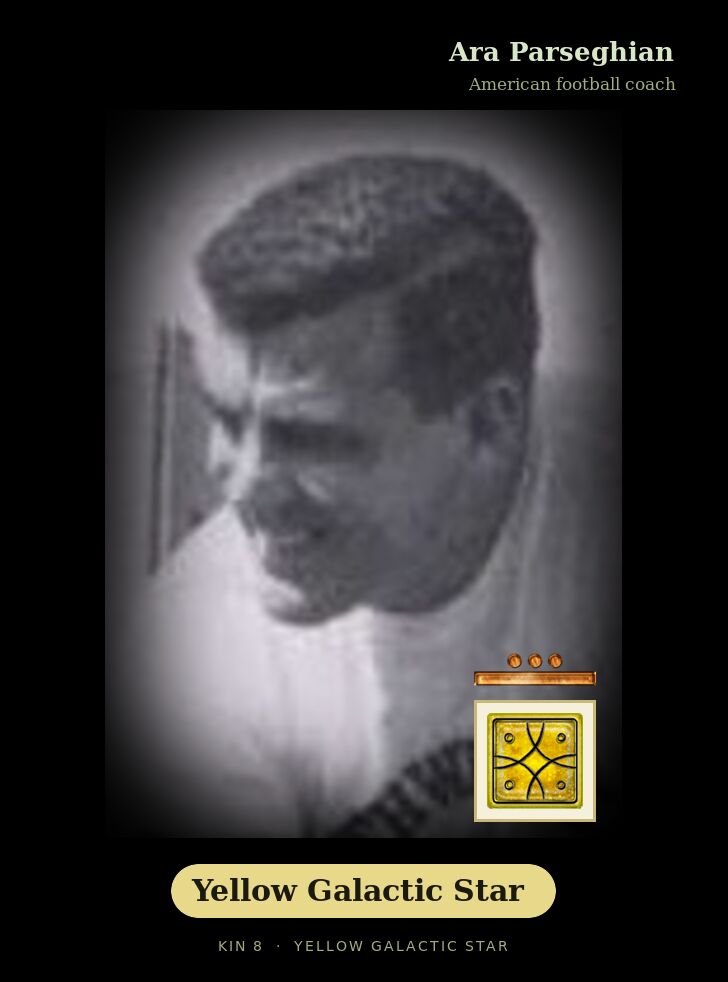 Ara Parseghian · Yellow Galactic Star