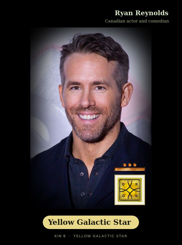 Ryan Reynolds · Yellow Galactic Star
