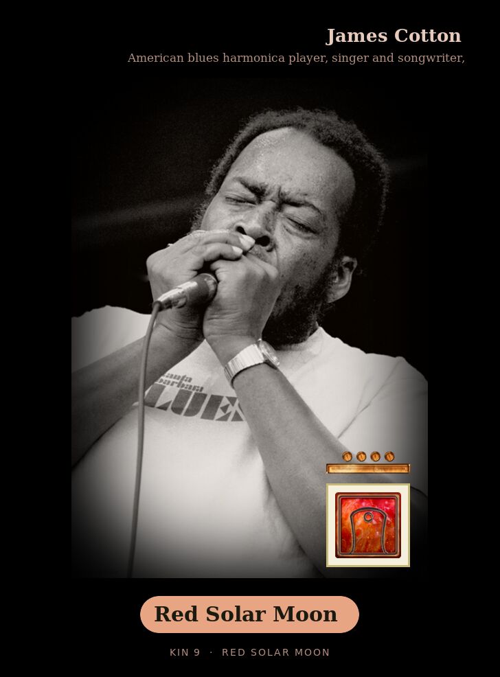 James Cotton · Red Solar Moon