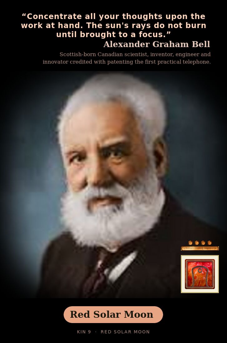 Alexander Graham Bell · Red Solar Moon