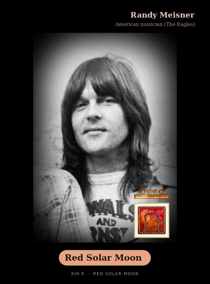 Randy Meisner · Red Solar Moon